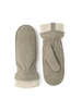 Hestra Nora Chamois Mitten - Natural Grey - Thumbnail 1