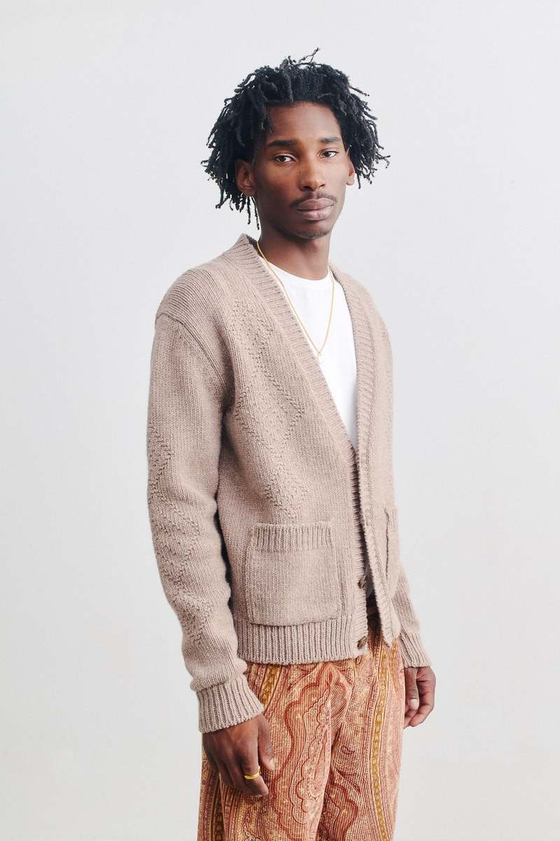 Gajess Petit Wool Cardigan gajess Petit Wool Cardigan ブルー