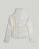 Nin Studio Erosion Turtleneck - Pearl - Thumbnail 1
