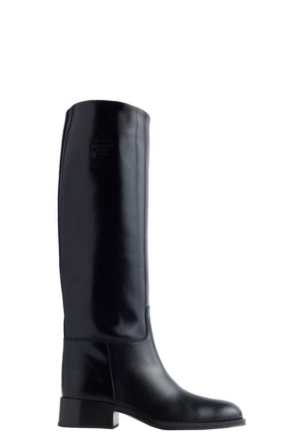 Rochas Equestrian Boot - Black