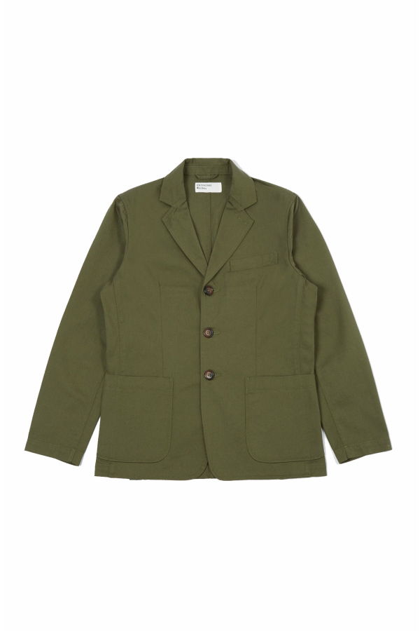 Universal Works Twill London Jacket - Olive