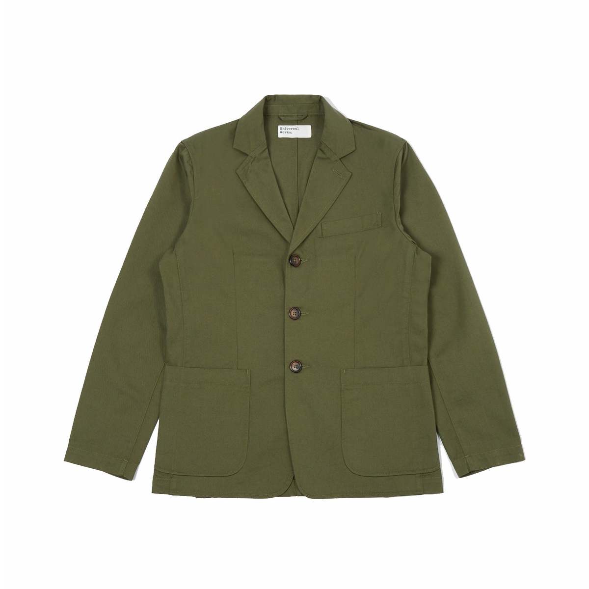 Universal Works Twill London Jacket - Olive - Image 1 of 3