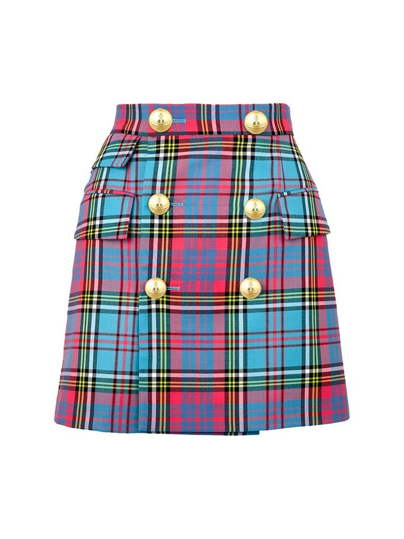 スカート VIVIENNE WESTWOOD MARTA KILT SKIRT Vivienne Westwood Marta Kilt Skirt in Red | Lyst Australia