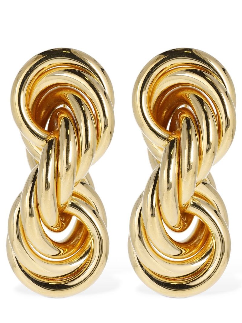 Jil Sander Freedom 1 Stud Earrings - Gold