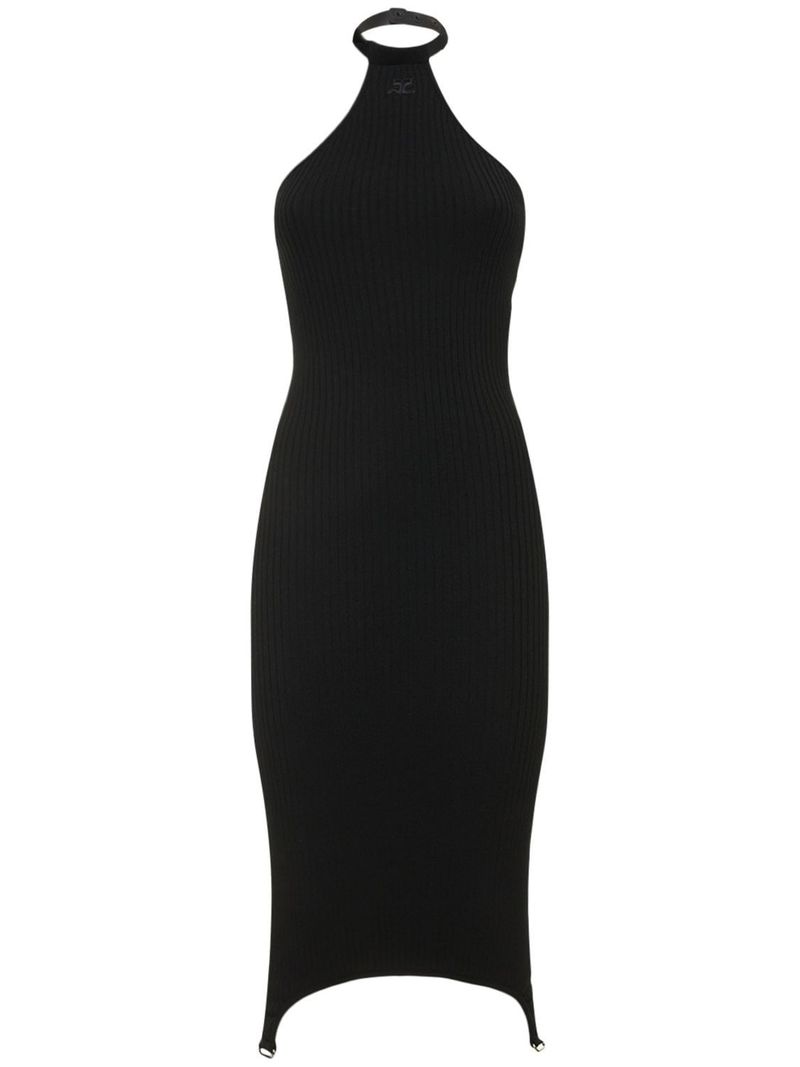 anne klein women's mock neck belted midi dress Flutter Sleeve Dress