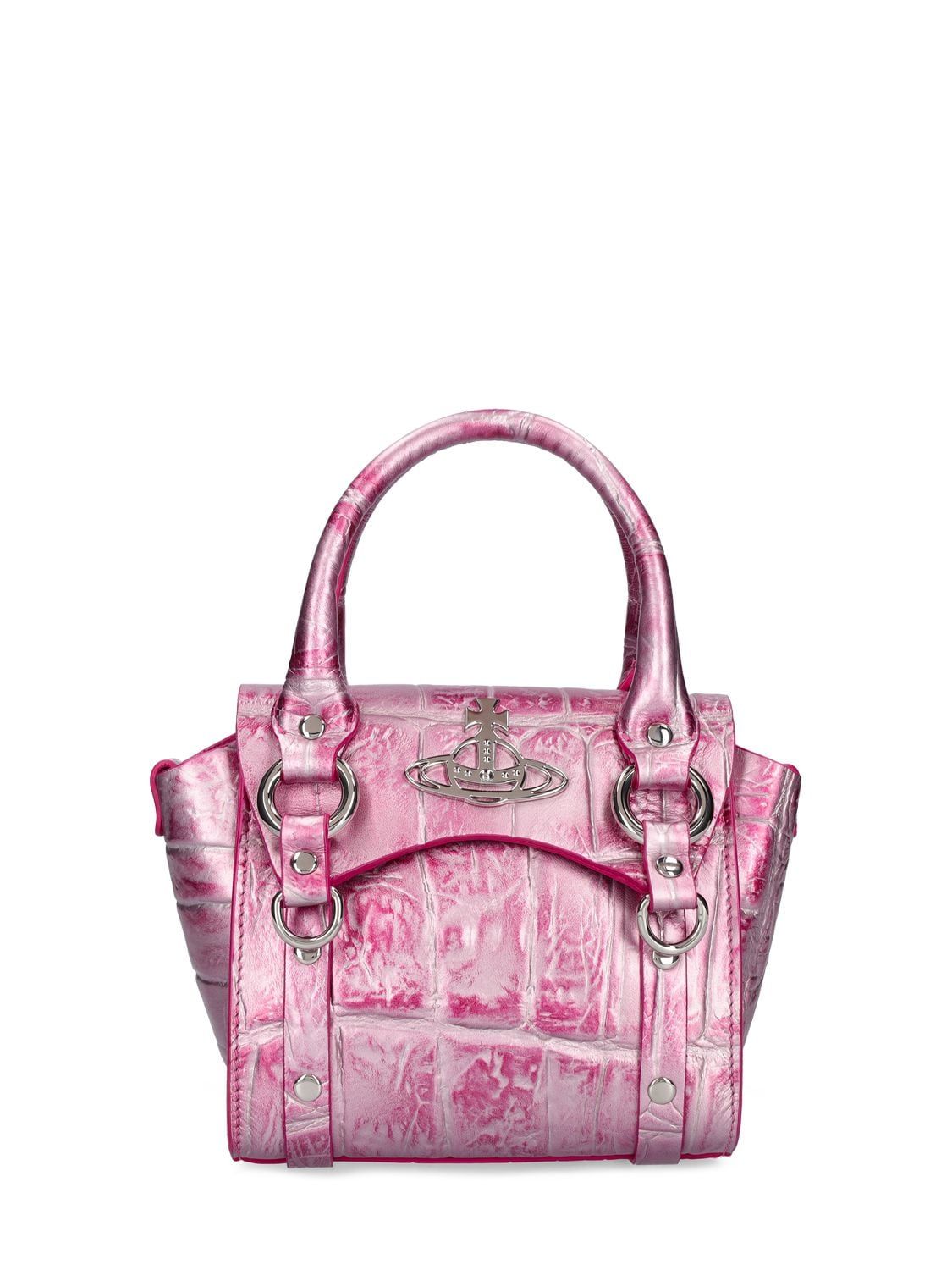 Vivienne Westwood Mini Betty Top Handle Bag - Pink | Garmentory