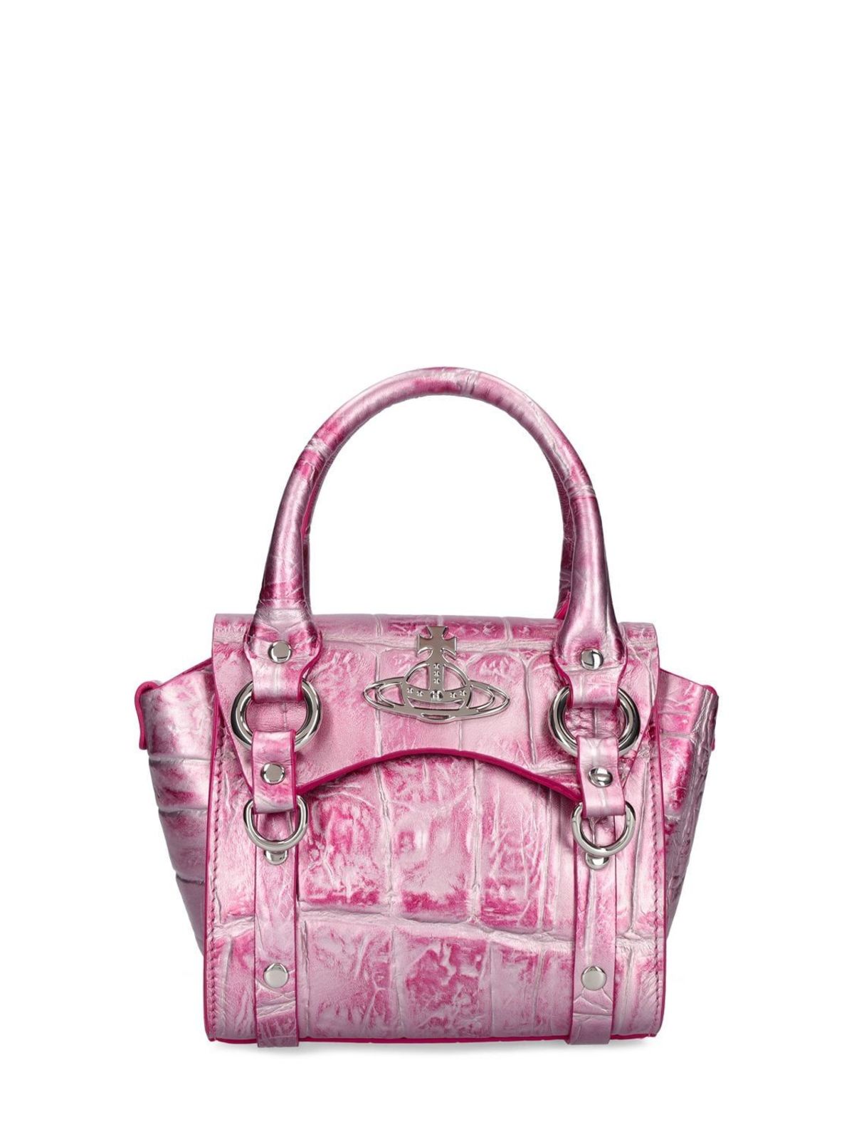 Vivienne Westwood Mini Betty Top Handle Bag - Pink | Garmentory