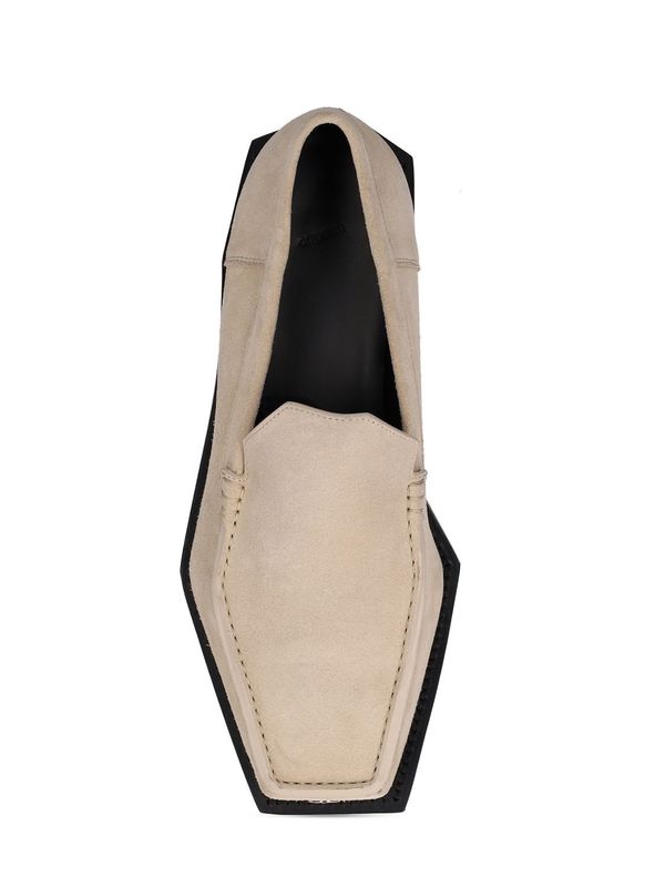 Coperni 3d Vector Suede Loafers - Beige | Garmentory