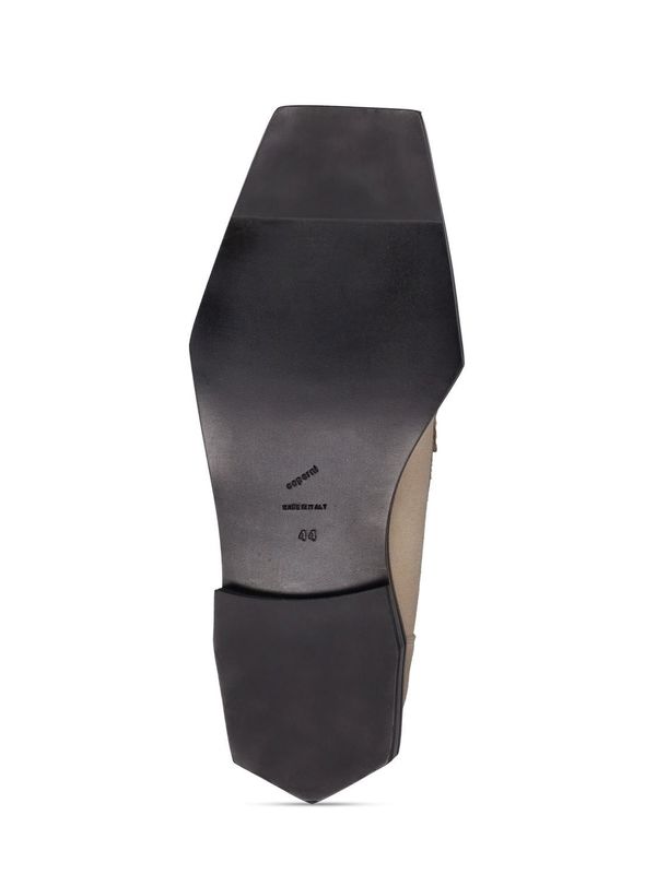 Coperni 3d Vector Suede Loafers - Beige | Garmentory