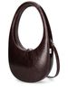 Coperni Swipe Leather Crossbody Bag - Brown - Thumbnail 4