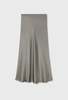 Silk Laundry LONG BIAS CUT SKIRT - MOON - Thumbnail 5