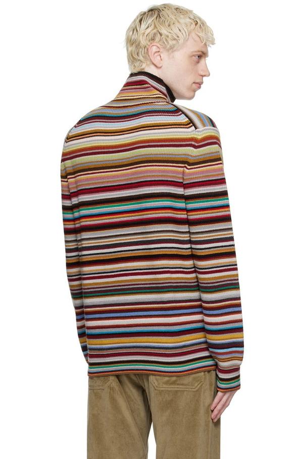 Paul Smith Multicolor Signature Stripe Turtleneck | Garmentory