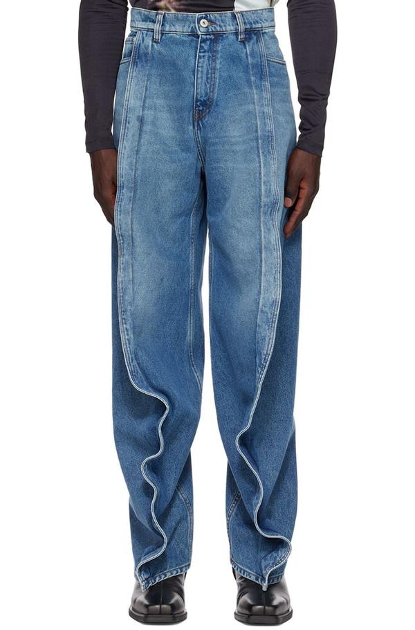Y/Project Blue Banana Jeans | Garmentory