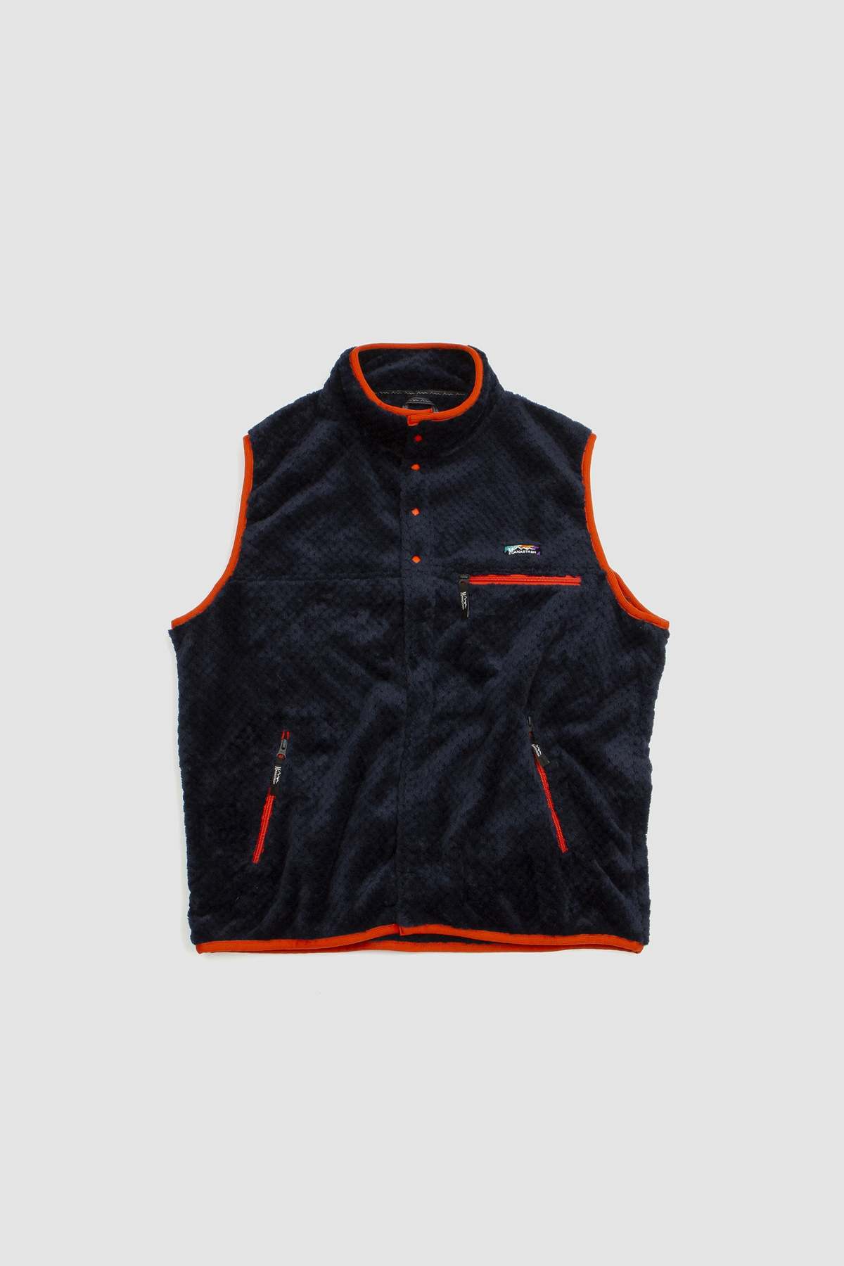 Manastash Poppy Thermal Fleece Vest - Navy | Garmentory