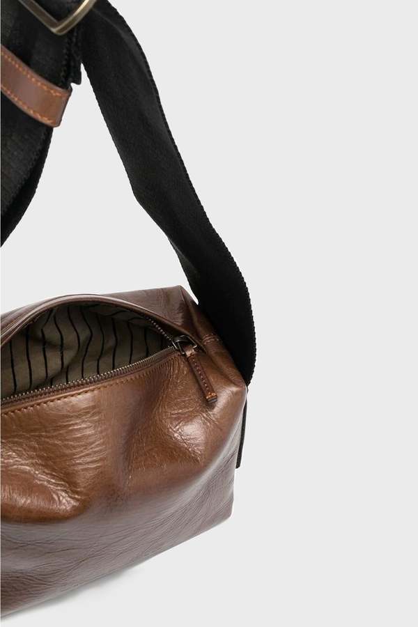 Uma Wang Small Crossbody Bag - Brown/Black | Garmentory