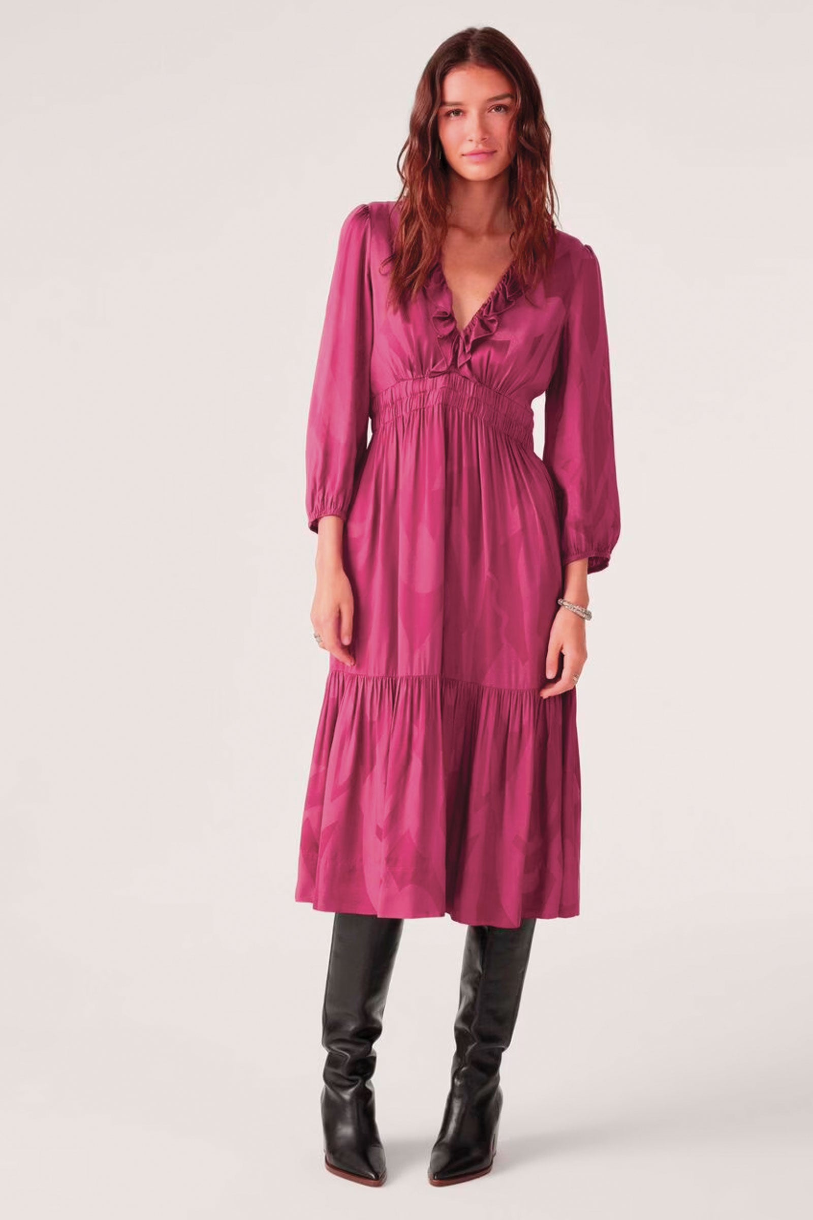 ba&sh pink dress ba&sh Women's Diala Dress - Yellow - Size 0/XS