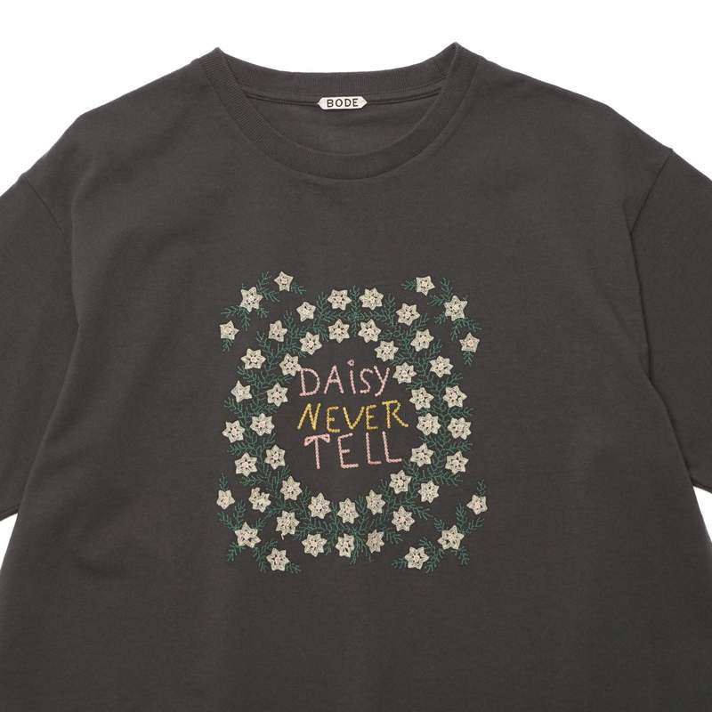 【Bode】 Daisy Never Tellコットン Henleyシャツ Daisy Never Tell cotton Henley shirt in white - Bode | Mytheresa
