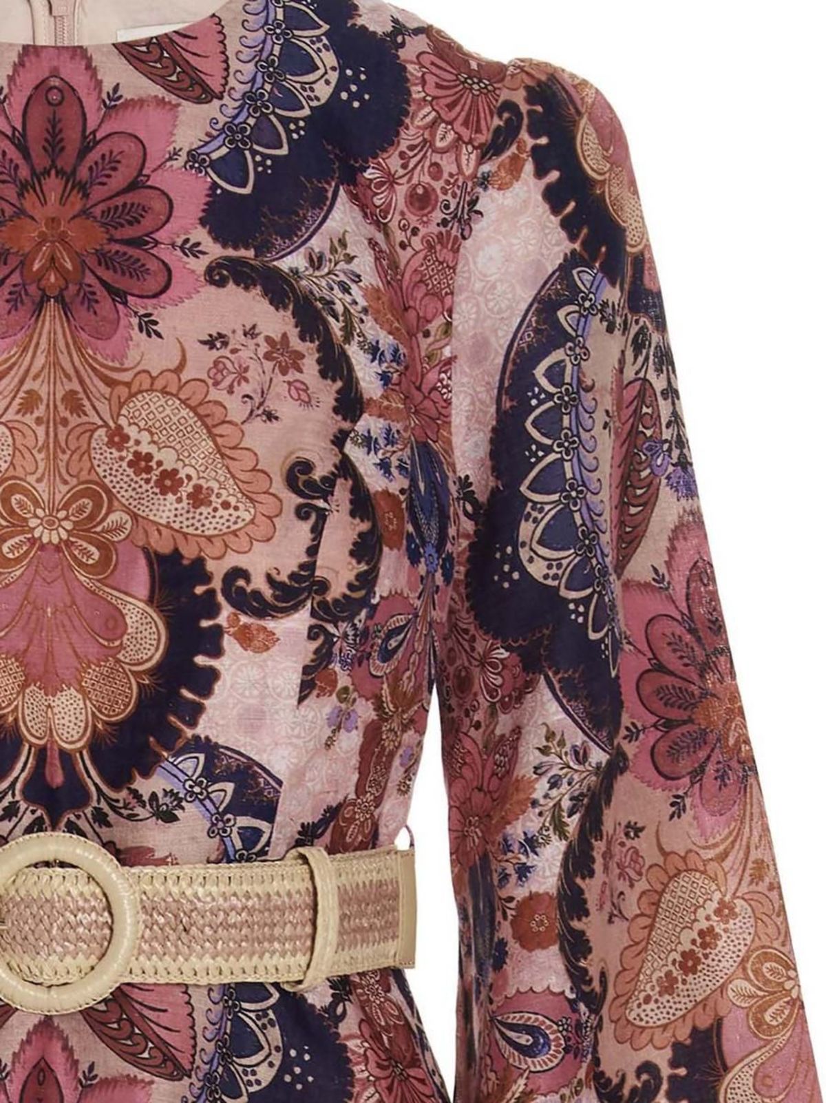 Zimmermann Laurel Billow Emb Midi dress - Multi | Garmentory