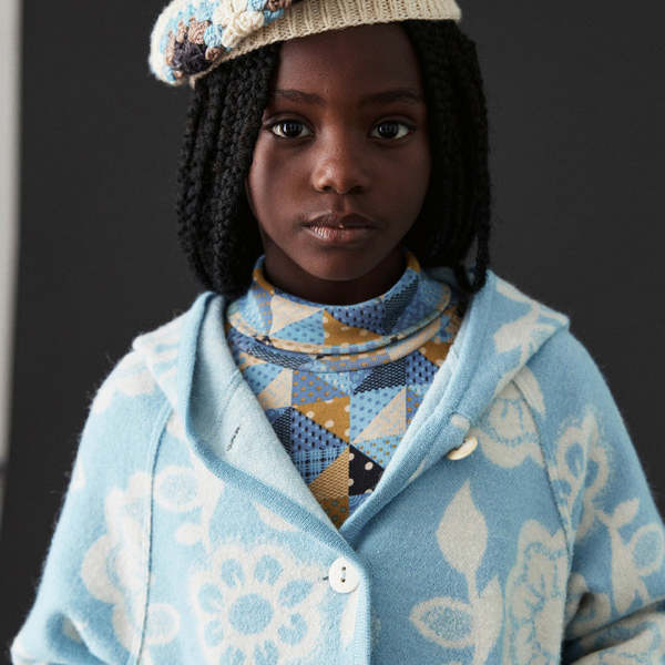 Misha & Puff Child Snowdrop Lodge Jacket Lake Blue | Garmentory