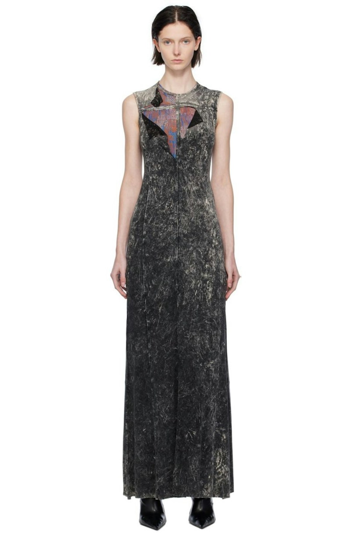 DIESEL D-Treaty Maxi Dress - Black | Garmentory DIESEL D-Treaty Maxi Dress - Black | Garmentory