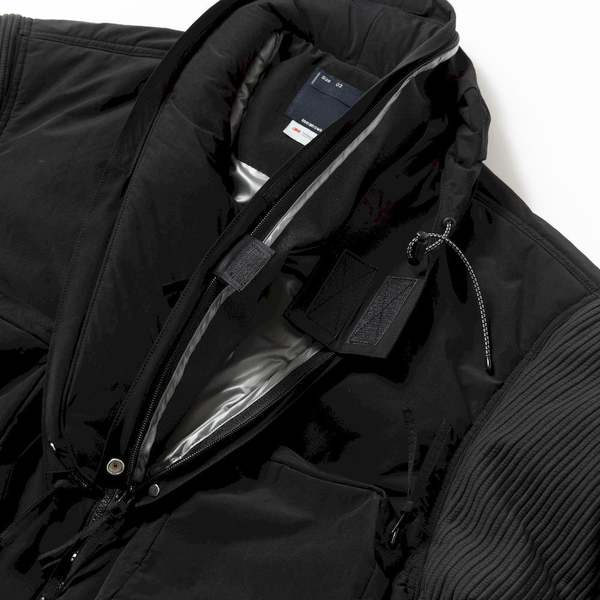 Meanswhile BEAUFORT FLIGHT PADDING JACKET - LAMP BLACK | Garmentory