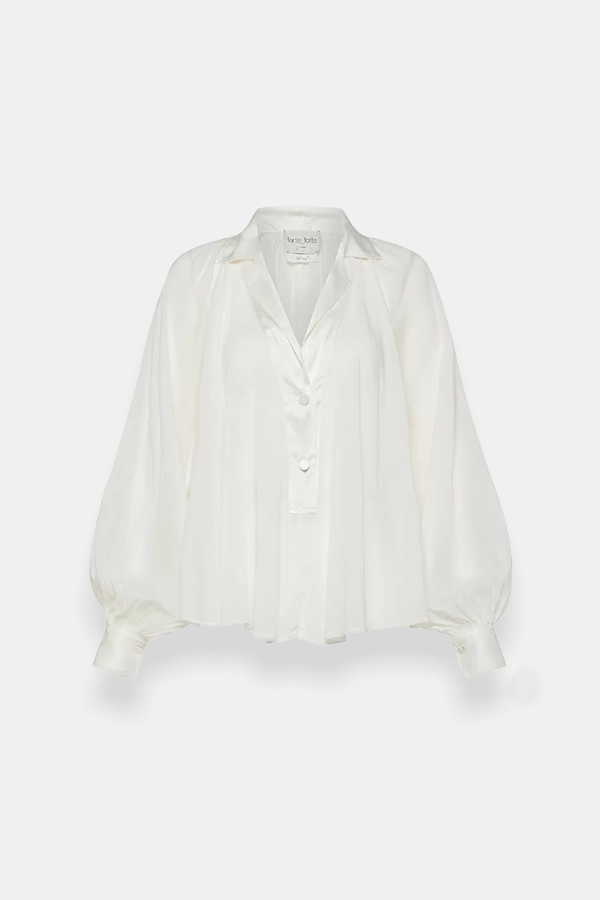 Lightweight Voile Shirt in Henna