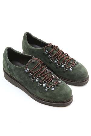 Paraboot x Engineered Garments Mens Clusaz - Velours Green