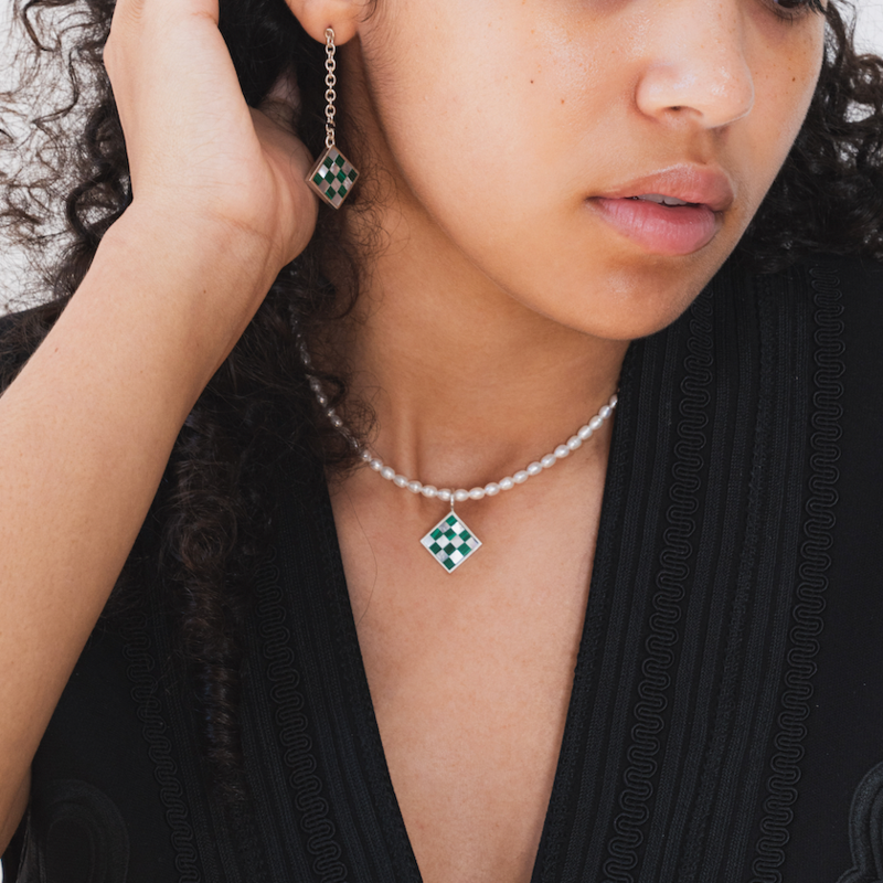 Tarin Thomas Samuel Mini Pearl Necklace