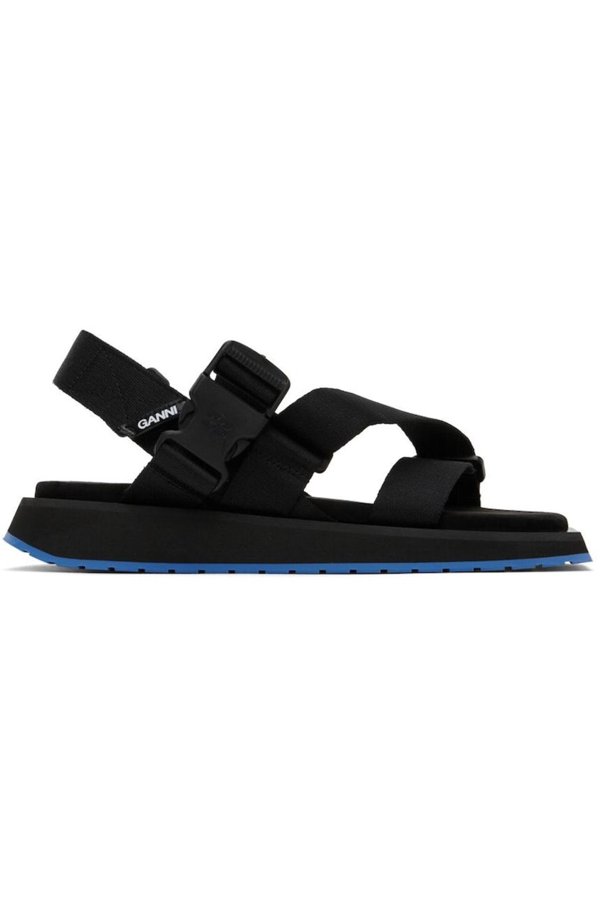 Ganni Performance Sandals - Black | Garmentory display picture 3