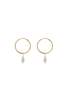 LISBETH JEWELRY AIR RINGS - GOLD FILLED - Thumbnail 1