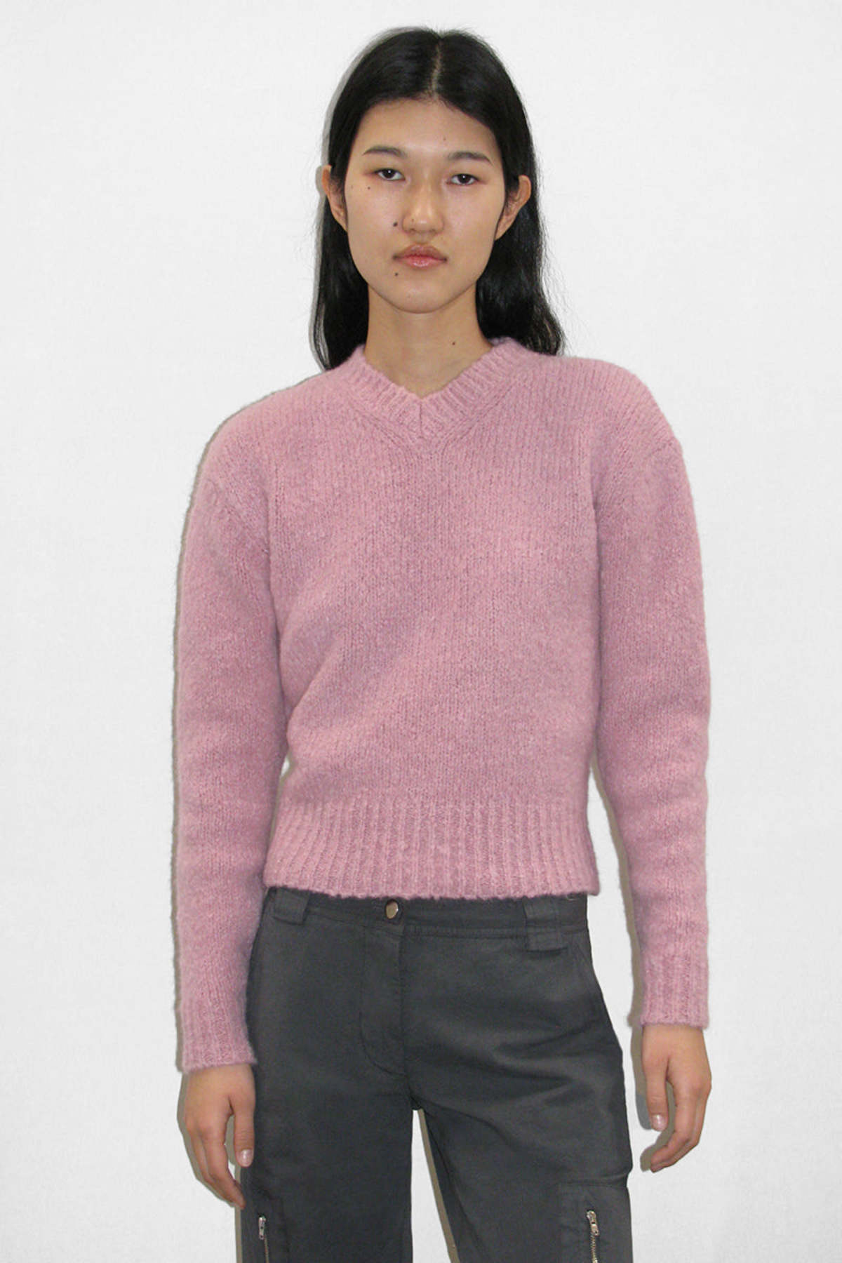 6 (ROKU) - paloma wool baby knit ニット セーター ピンク Paloma Wool Baby Sweater - Soft Pink | Garmentory