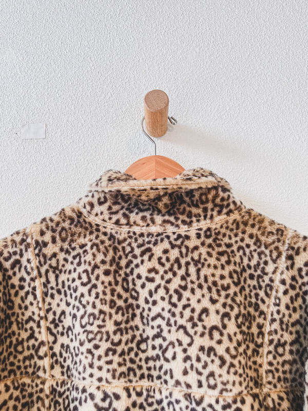 Supreme Faux Suede Jacket - Leopard | Garmentory