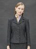Maison De Ines Mermaid Tweed Jacket - Black - Thumbnail 1