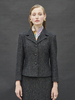 Maison De Ines Mermaid Tweed Jacket - Black - Thumbnail 2