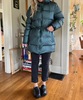 Rains Puffer Jacket - Silver Pine - Thumbnail 1