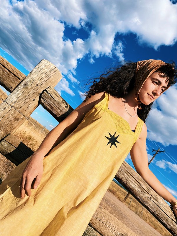 Edwardian Mini Dress - Fields Of Gold | Garmentory