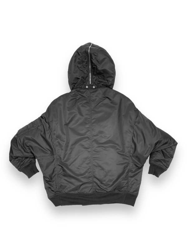 Rick Owens Long Padded Bomber | Garmentory