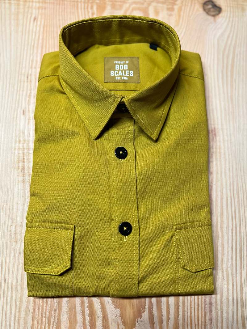 Product of Bob Scales GOLDEN  WORK SHIRT - Green
