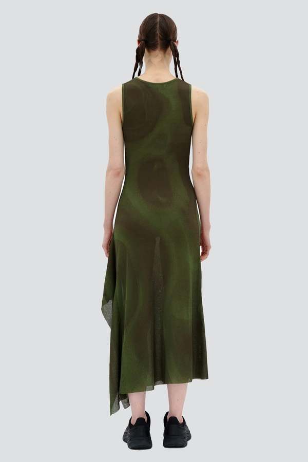 PH5 Grove Rosie Ruched Tank Dress - Green | Garmentory