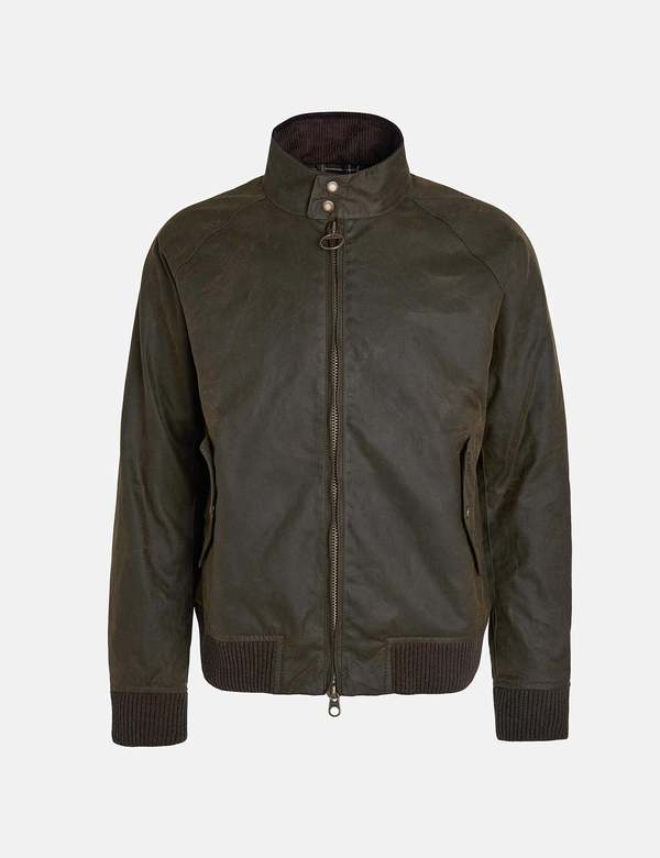 【極美品】Barbour Baracuta G9 24AW オリーブ サイズS Barbour x Baracuta G9 Porton Wax Jacket - Olive Green | Garmentory