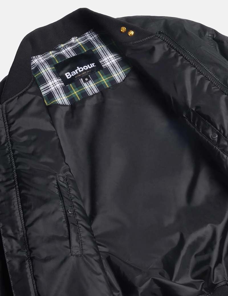 Barbour JBS Flight Jacket - Black | Garmentory