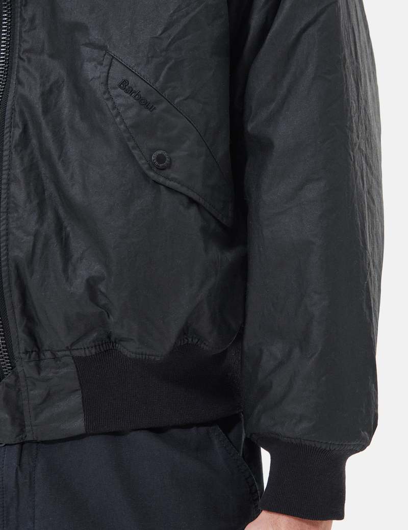 Barbour JBS Flight Jacket - Black | Garmentory