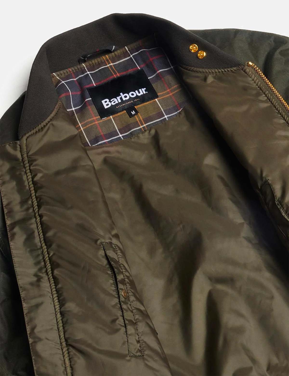 Barbour JBS Flight Jacket - Olive Green | Garmentory Barbour JBS Flight Jacket - Olive Green | Garmentory