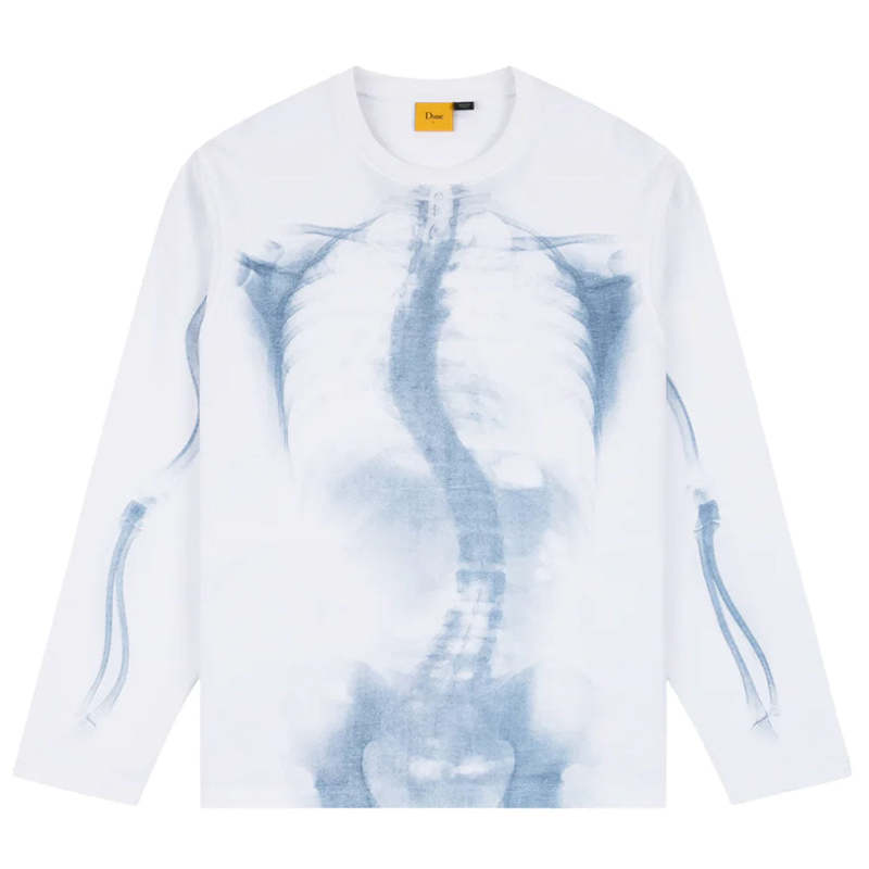 Dime Wave Bones Terry L/S Shirt - White | Garmentory
