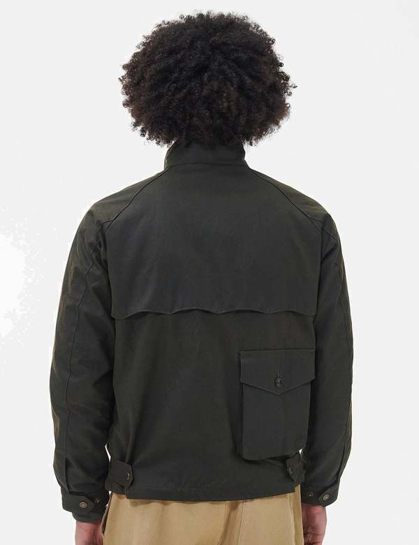 Barbour x Baracuta G4 Wax Jacket - Black | Garmentory