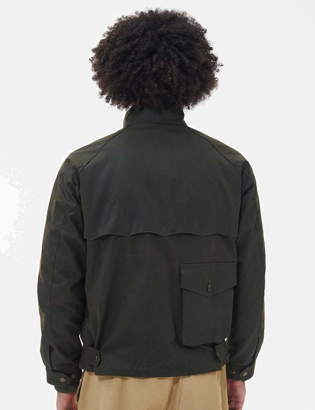 Barbour x Baracuta G4 Wax Jacket - Black | Garmentory