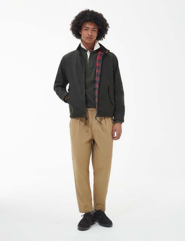 Barbour x Baracuta G4 Wax Jacket - Black | Garmentory