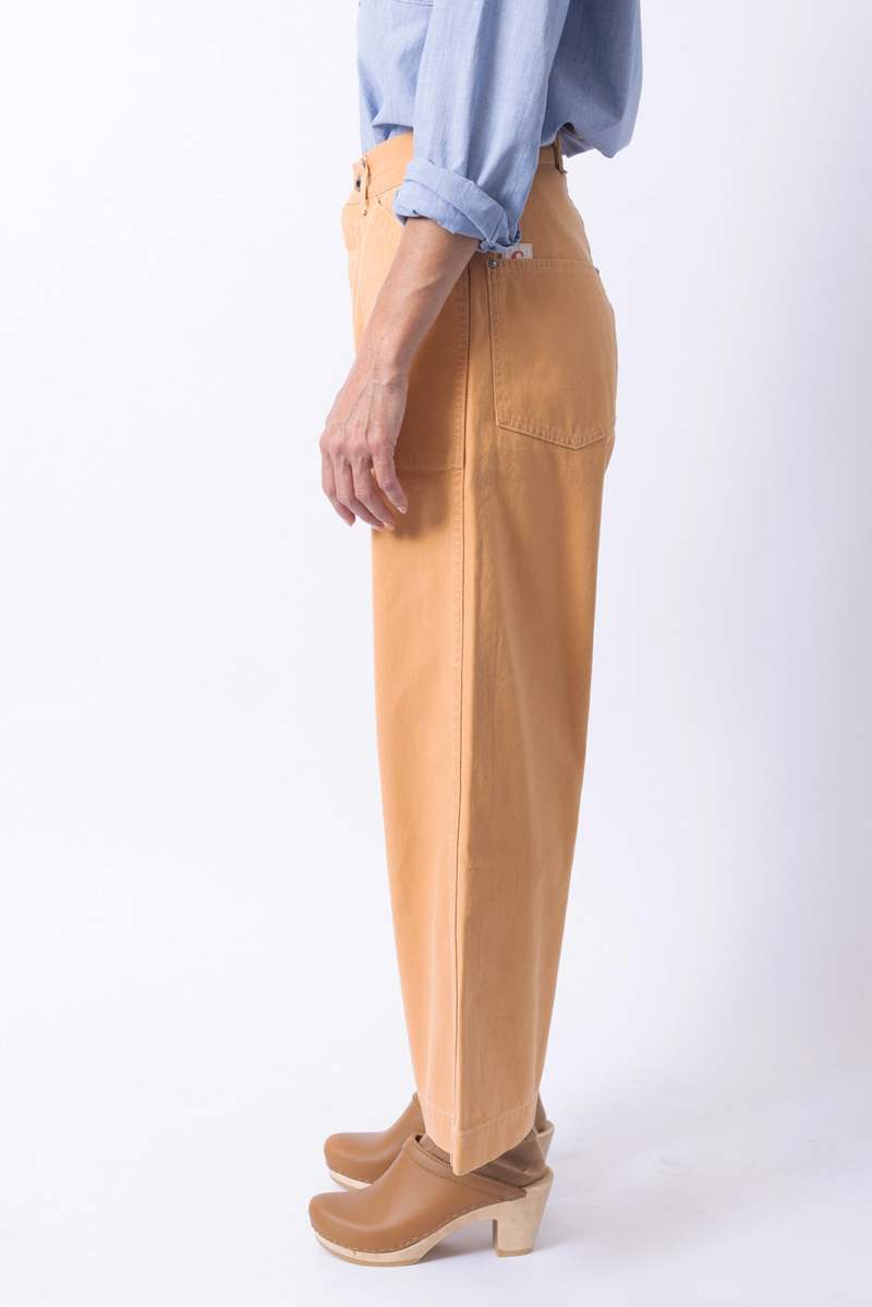 Chimala Canvas Work Pants - Apricot | Garmentory