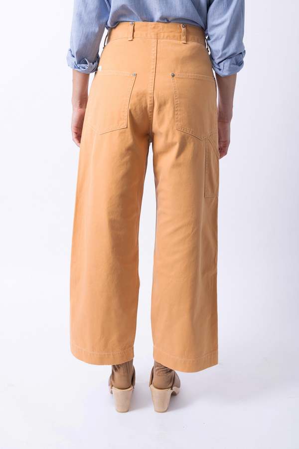 Chimala Canvas Work Pants - Apricot | Garmentory