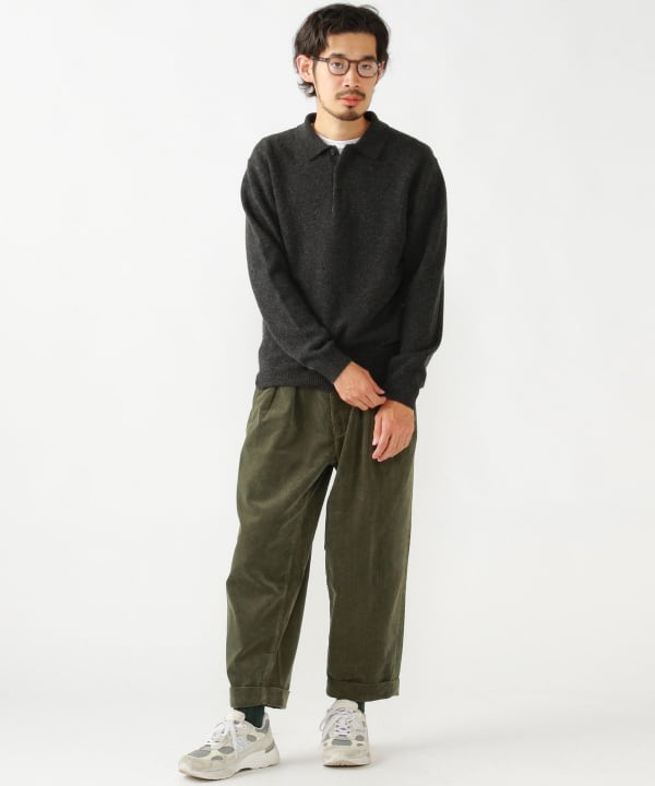 Beams 2 Pleats Tapered Corduroy コーデュロイ BEAMS PLUS（ビームス プラス）2 Pleats Tapered Corduroy（パンツ